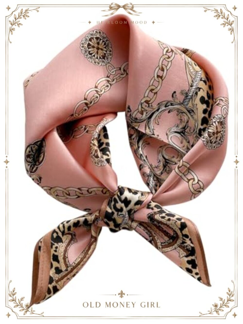 27.5" Silk Feeling Satin Square Scarf Neck Hair Handbag Wrap